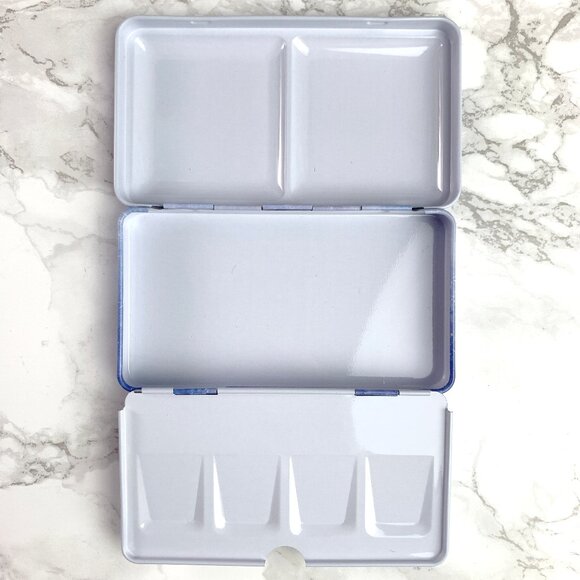 Space Pattern FLAT BOTTOM Watercolor Pans Tin - Picture 3 of 4